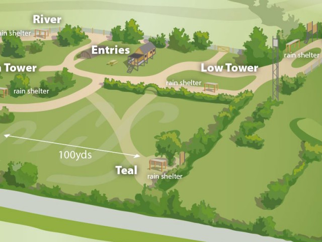 Clay Shooting Site Map