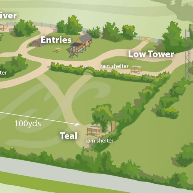 Clay Shooting Site Map