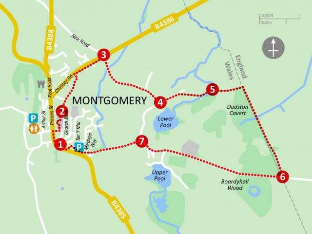 Offa’s Dyke Walk maps