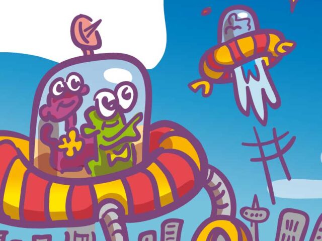 Educational Resources Spaceship Characters