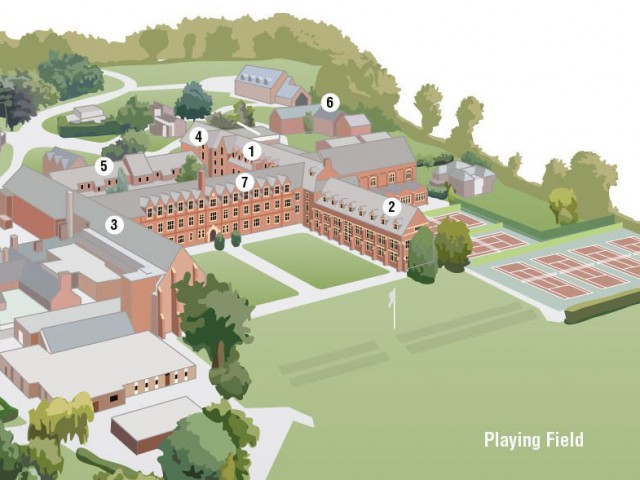 College Campus Map