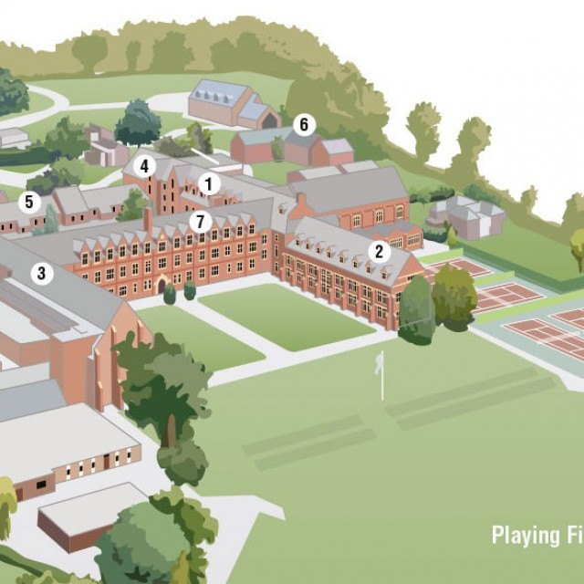 College Campus Map