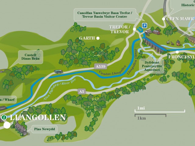 World Heritage Site map
