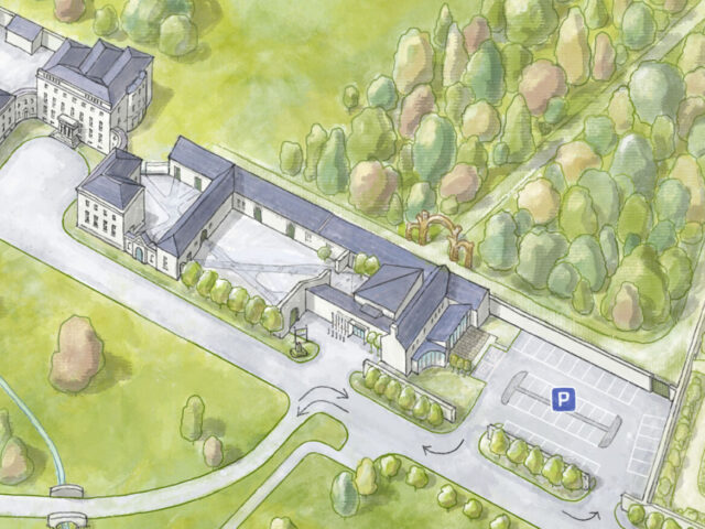 Irish National Famine Museum Grounds Map