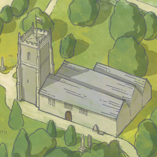 Village Churchyard Map