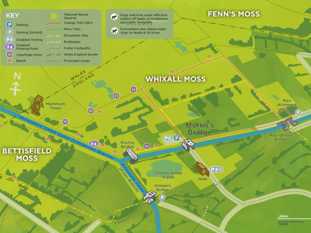 Nature Reserve Moss Trail maps