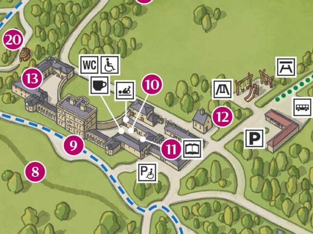 Georgian House and Gardens map